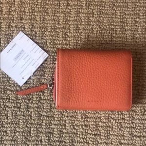 All Saints Tangerine Wallet